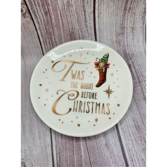 Grasslands RoadHoliday Impressions:Trinket Dish Twas the Night Before Christmas - Picture 2 of 6